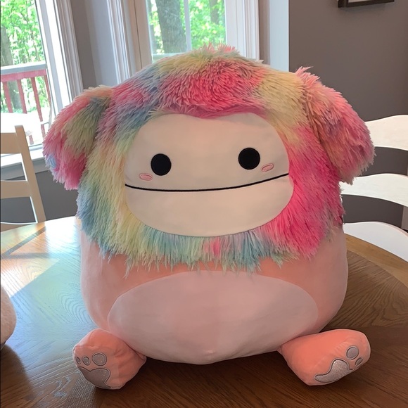 Squishmallow Diane Big Foot Rainbow Peach 20” With Tag